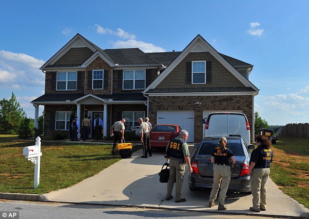 The home where Mitch Comer was held prisoner.